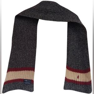 Polo Ralph Lauren Grey Wool Scarf